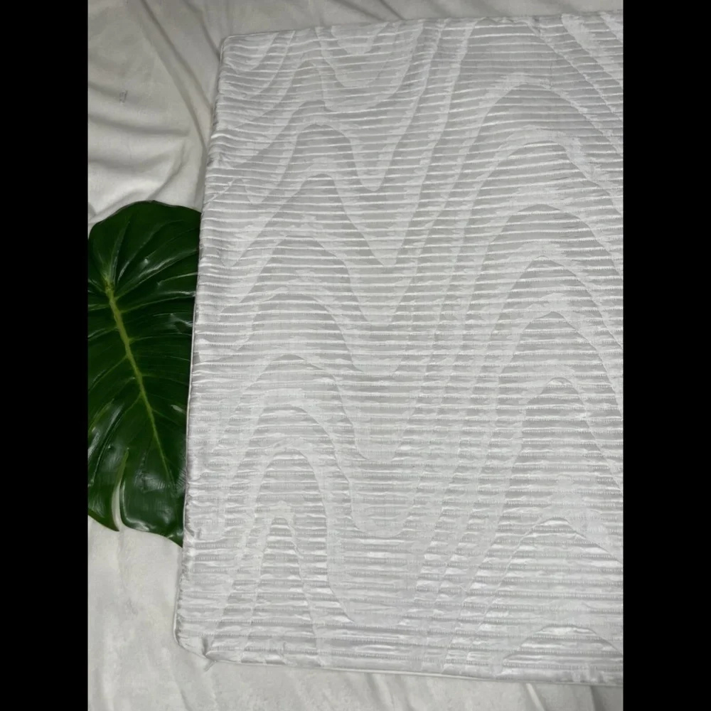 NEW Hotel Collection Moire Quilted (1)‎ Euro Sham